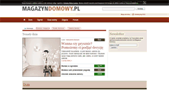 Desktop Screenshot of magazyndomowy.pl