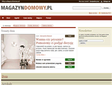 Tablet Screenshot of magazyndomowy.pl